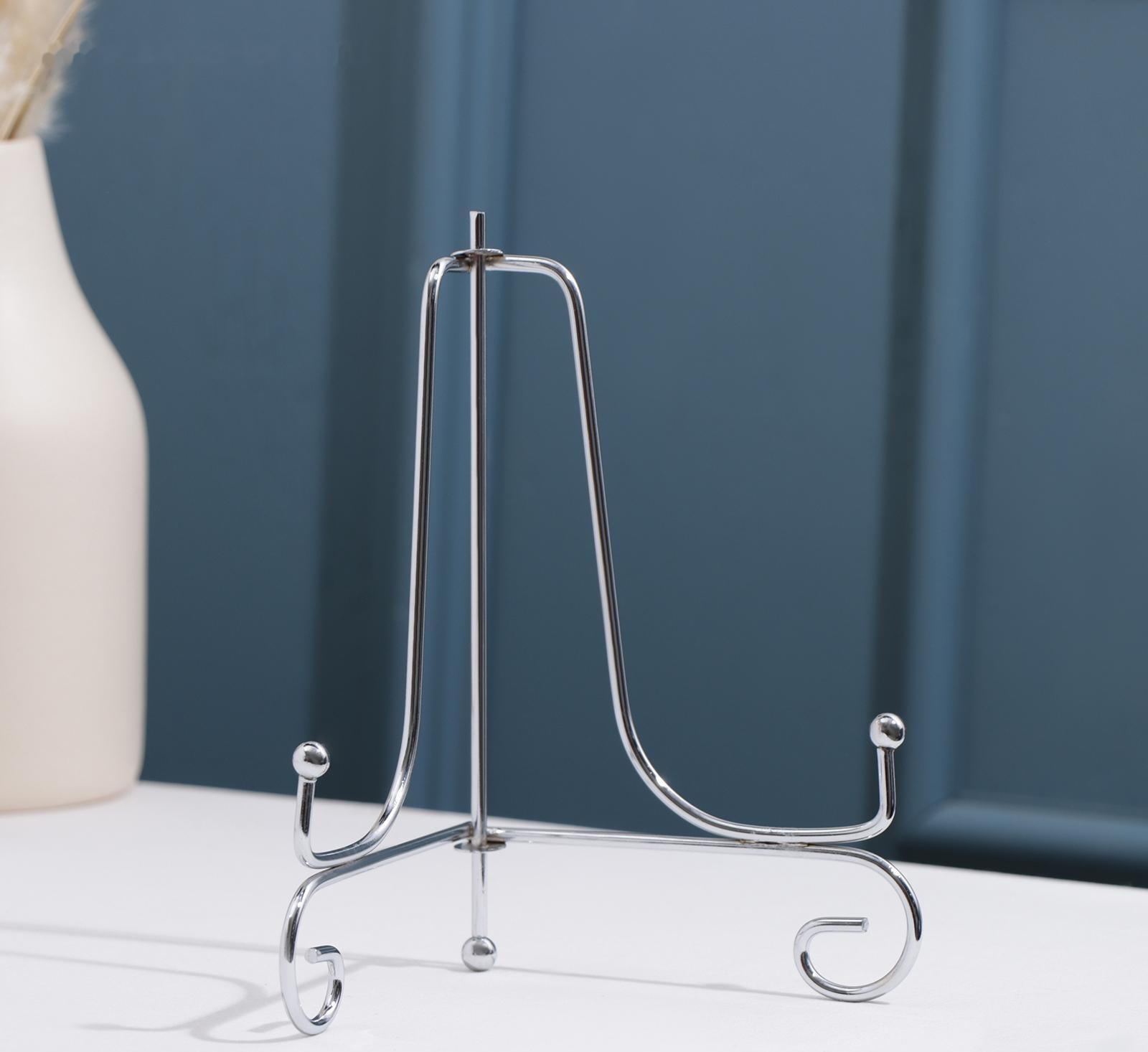 Подставка под тарелки, 17×11 см, цвет хром