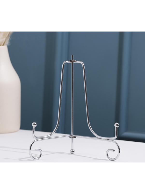 Подставка под тарелки, 17×11 см, цвет хром