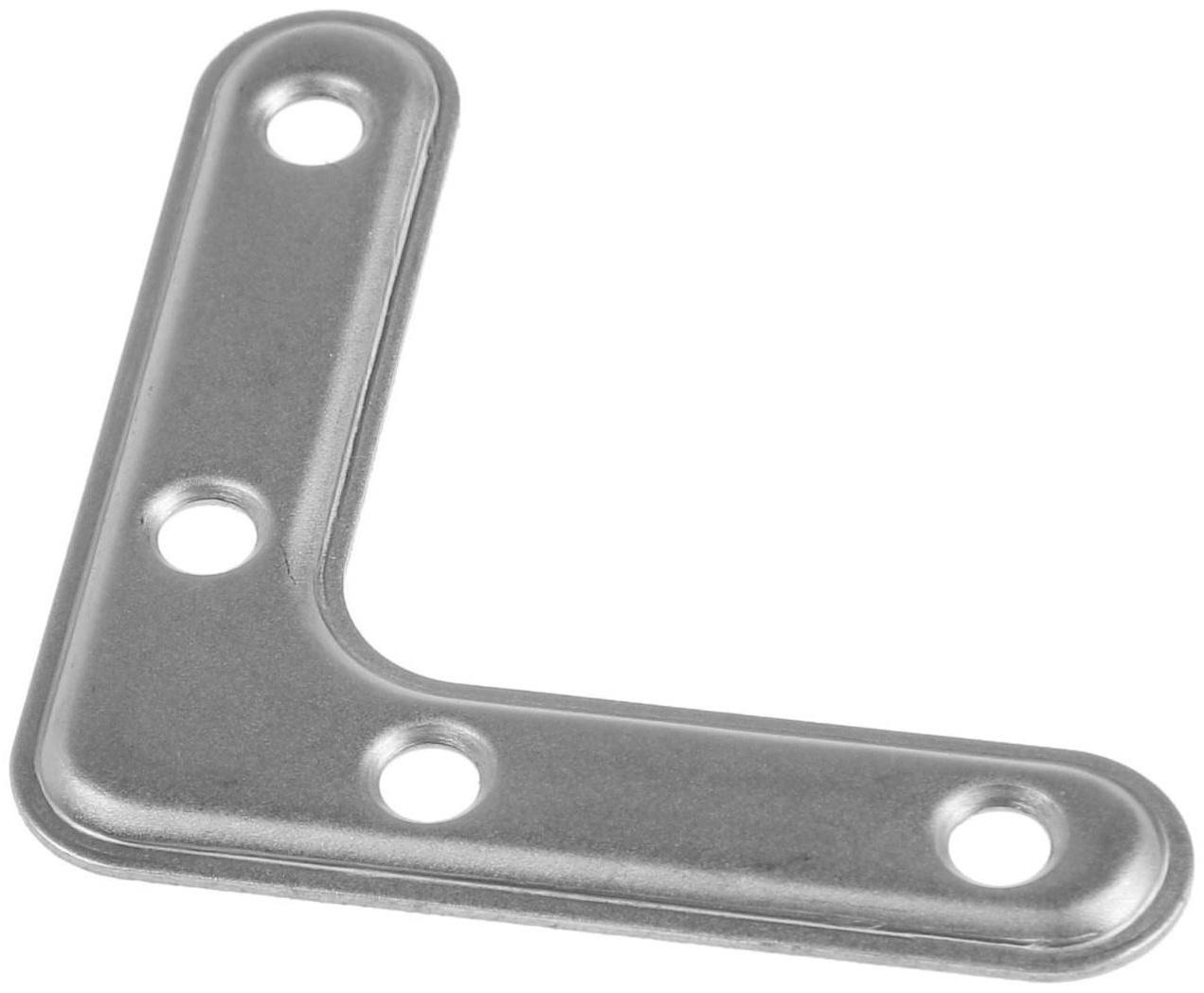 Угольник ТУНДРА krep, УГ-50, без покрытия, в упаковке 1 шт.