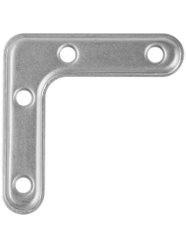 Угольник ТУНДРА krep, УГ-50, без покрытия, в упаковке 1 шт.