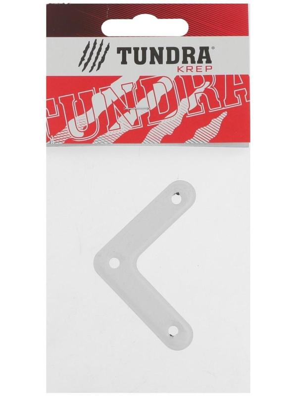 Угольник ТУНДРА krep, УГ-50, полимер, 1 шт.