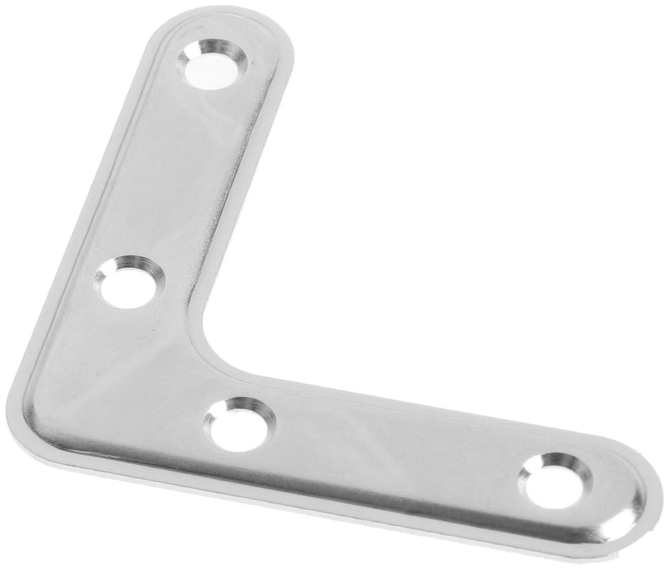 Угольник ТУНДРА krep, УГ-50, цинк, в упаковке 1 шт.