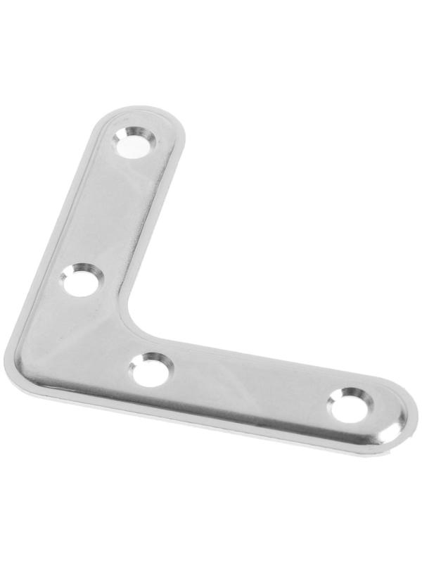 Угольник ТУНДРА krep, УГ-50, цинк, в упаковке 1 шт.