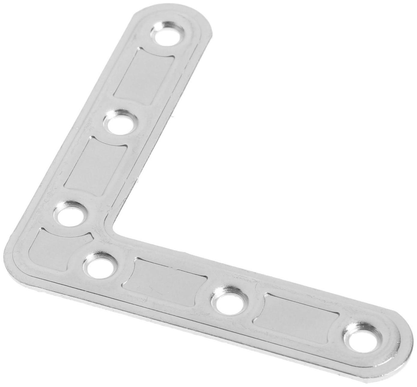 Угольник ТУНДРА krep, УГ-70/2, оцинкованный, в упаковке 1 шт.