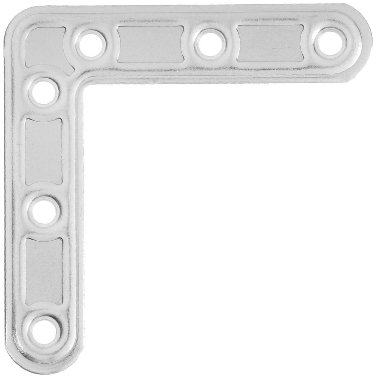 Угольник ТУНДРА krep, УГ-70/2, оцинкованный, в упаковке 1 шт.