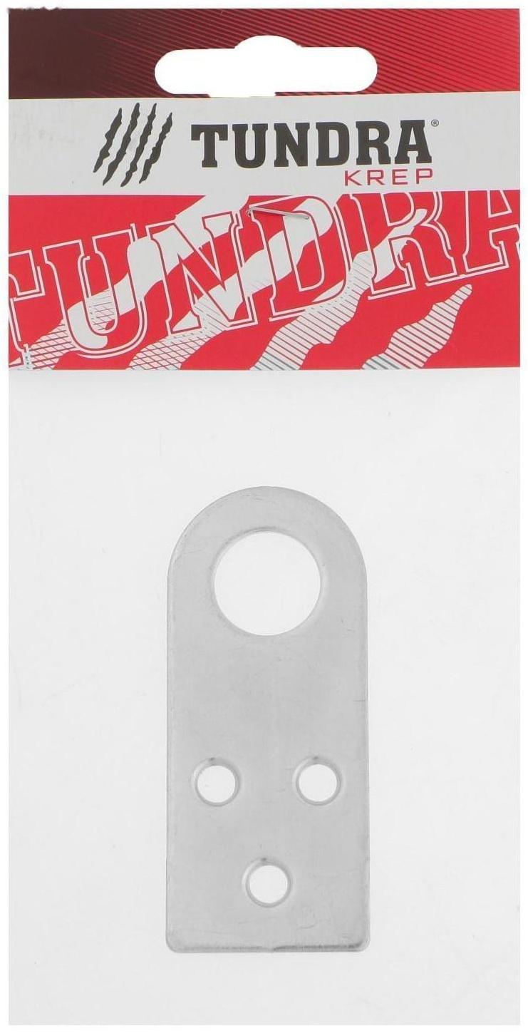 Пробой-ушко ТУНДРА krep, 30х70 мм, цинк, в упаковке 1 шт.