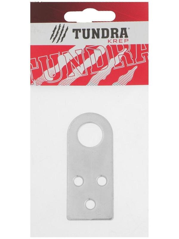 Пробой-ушко ТУНДРА krep, 30х70 мм, цинк, в упаковке 1 шт.
