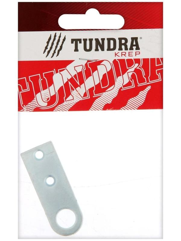 Пробой-ушко ТУНДРА krep, 18х50 мм, цинк, в упаковке 1 шт.