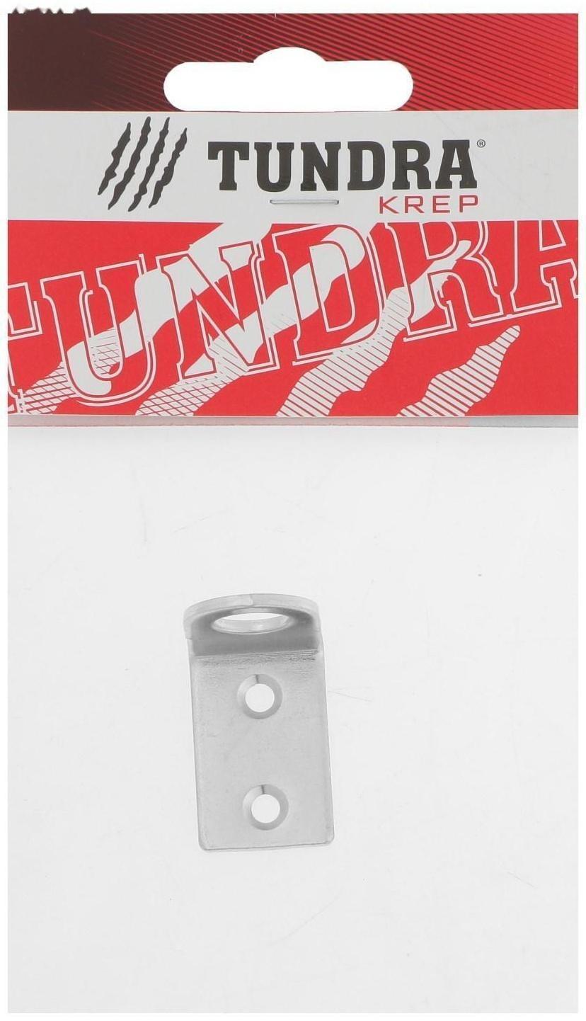 Пробой-ушко ТУНДРА krep, гнутое 18х50 цинк, 1 шт.