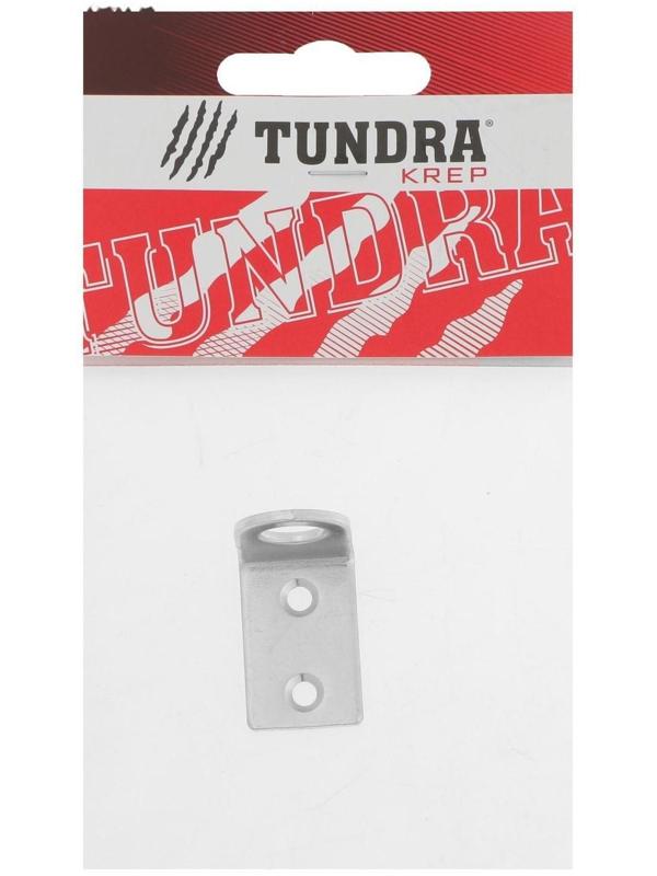 Пробой-ушко ТУНДРА krep, гнутое 18х50 цинк, 1 шт.