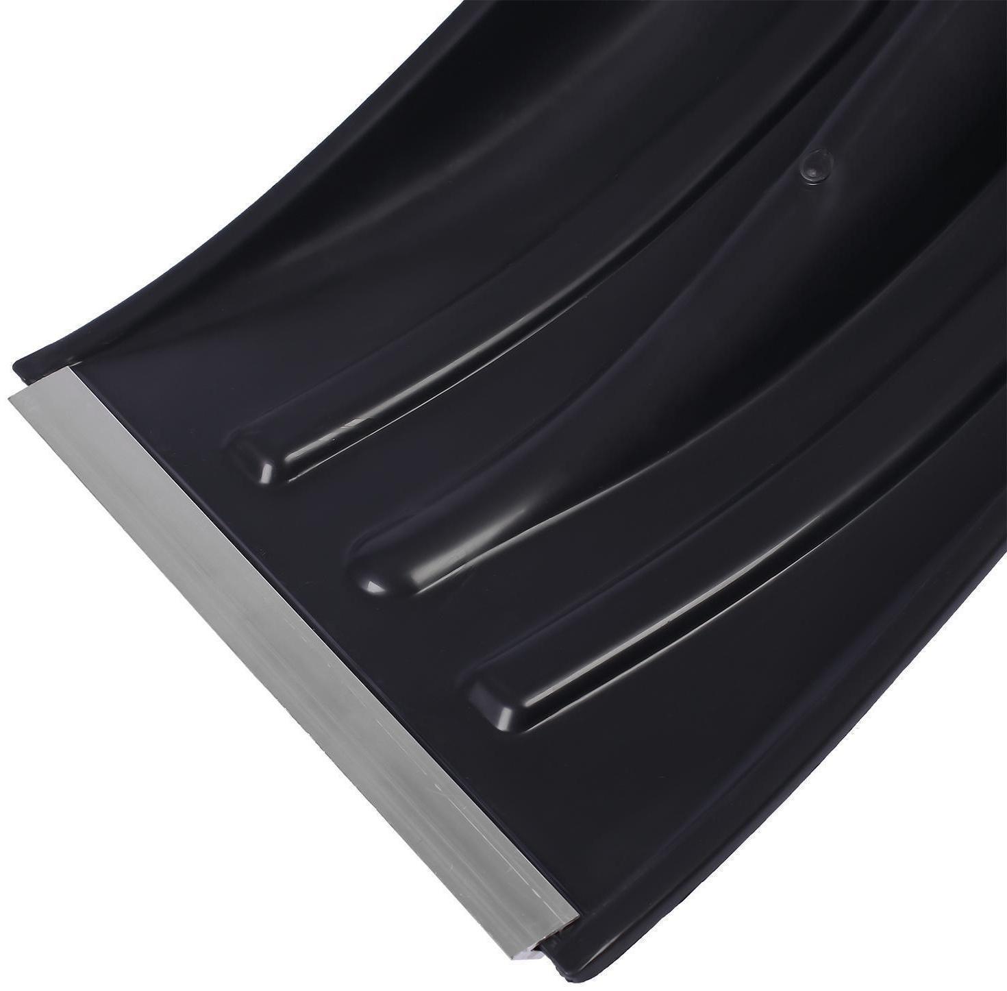 Лопата автомобильная, ковш 240 × 300 мм, с алюминиевой планкой, с алюминиевым черенком, с ручкой