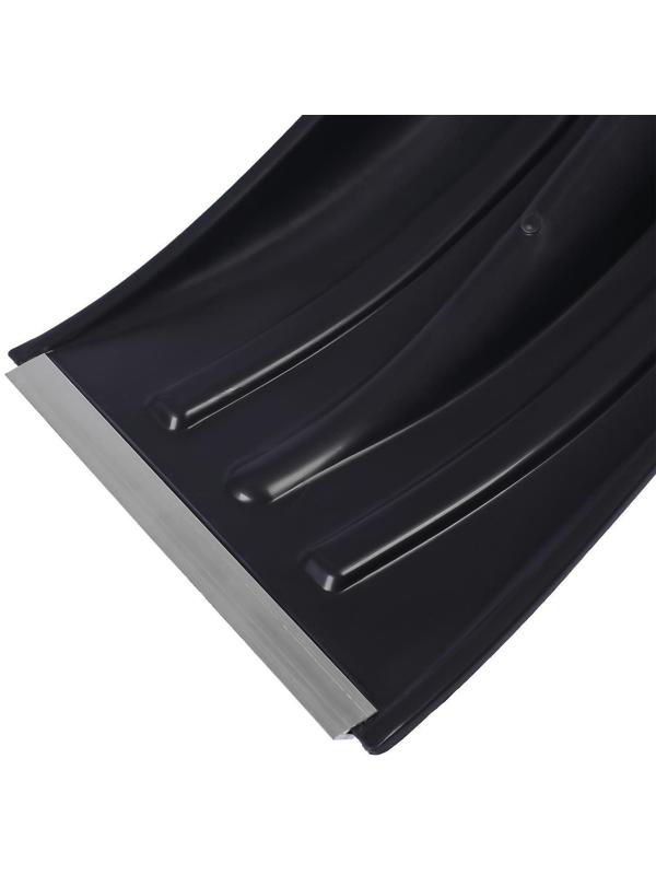 Лопата автомобильная, ковш 240 × 300 мм, с алюминиевой планкой, с алюминиевым черенком, с ручкой