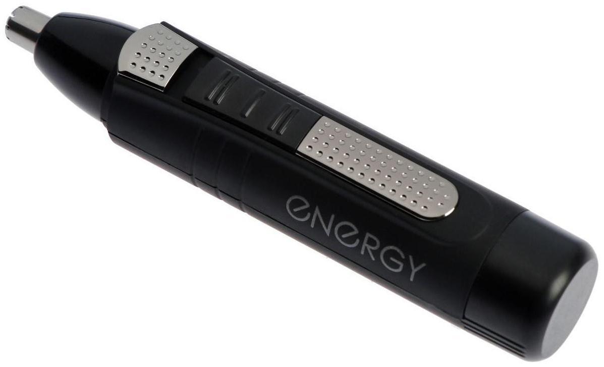 Триммер для волос ENERGY EN-738, для носа/ушей/бороды, 2 насадки, 1хАА (не в комплекте)