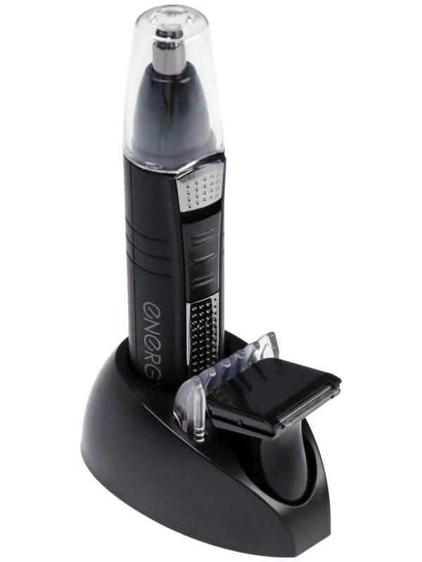 Триммер для волос ENERGY EN-738, для носа/ушей/бороды, 2 насадки, 1хАА (не в комплекте)