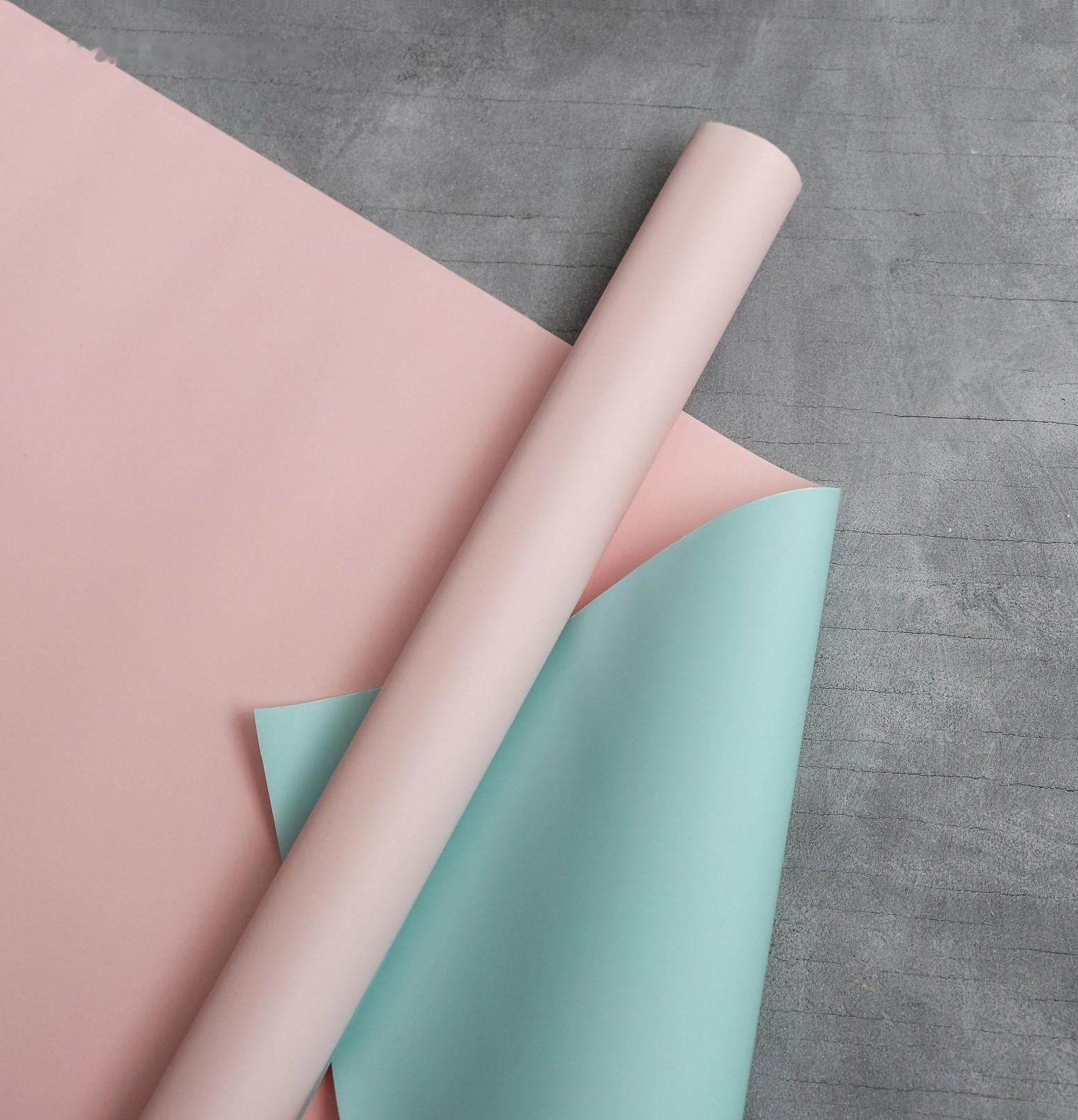 Набор упаковочной бумаги для цветов «Розовое счастье», 13 листов, 50 х 70 см