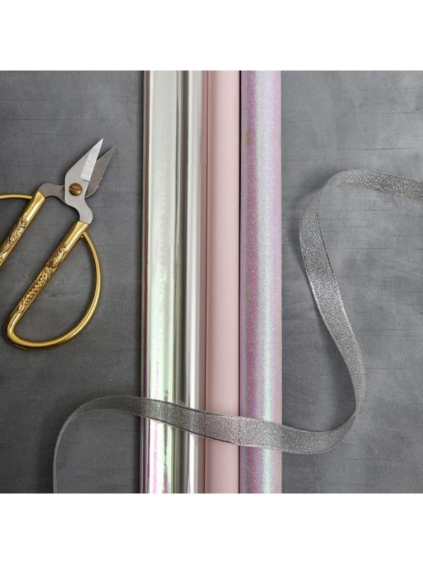 Набор упаковочной бумаги для цветов «Розовое счастье», 13 листов, 50 х 70 см