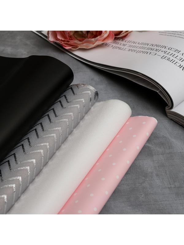 Набор упаковочной бумаги для цветов «Нежная геометрия», 13 листов, 50 х 70 см