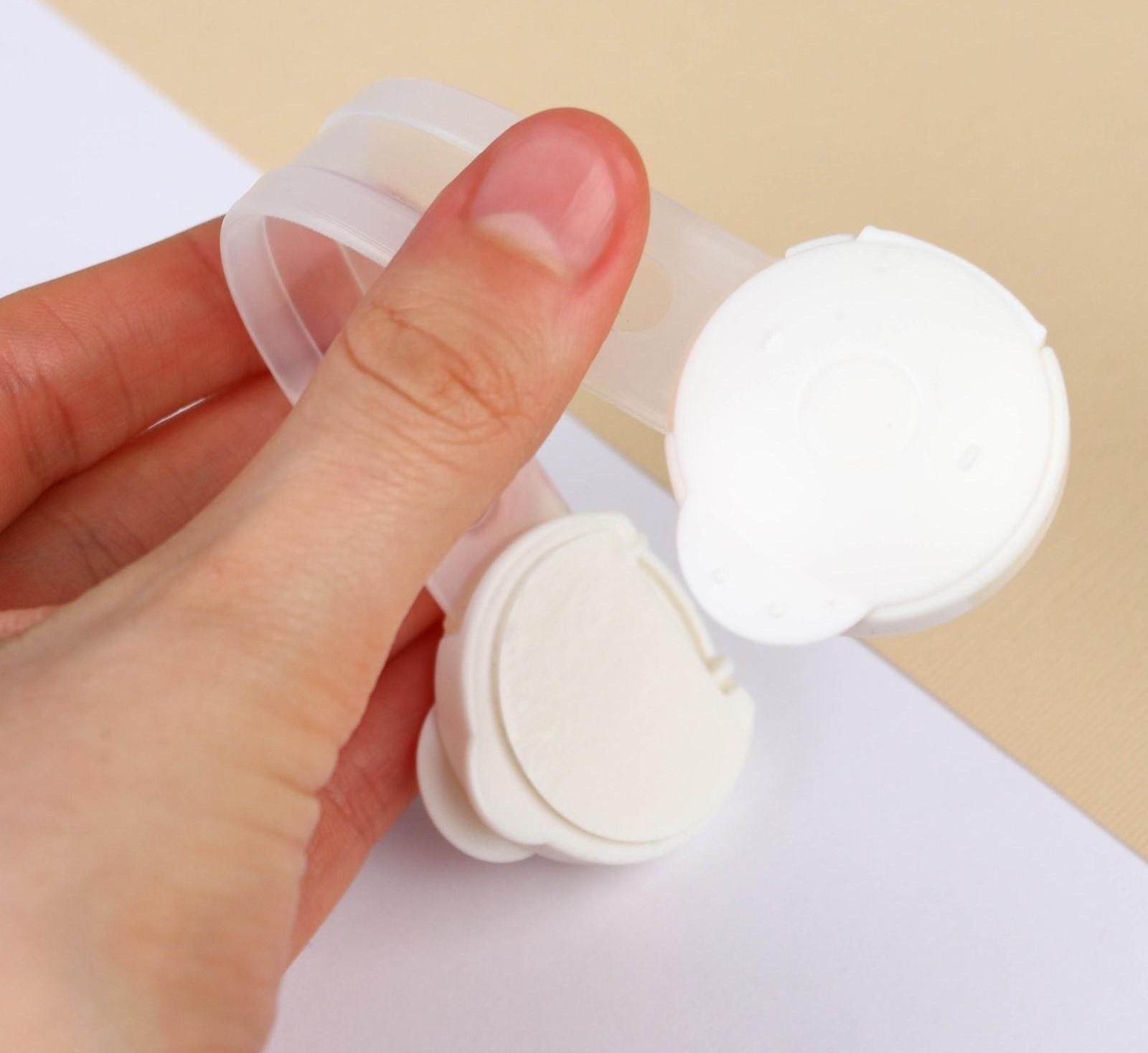 Набор универсальных блокираторов, 3 шт., цвет белый/прозрачный