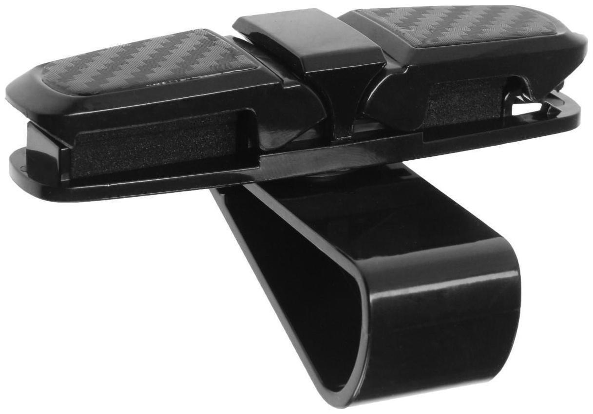 Держатель очков TORSO, зажим, черный