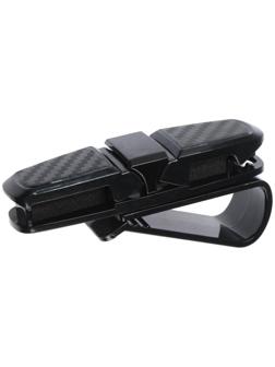 Держатель очков TORSO, зажим, черный