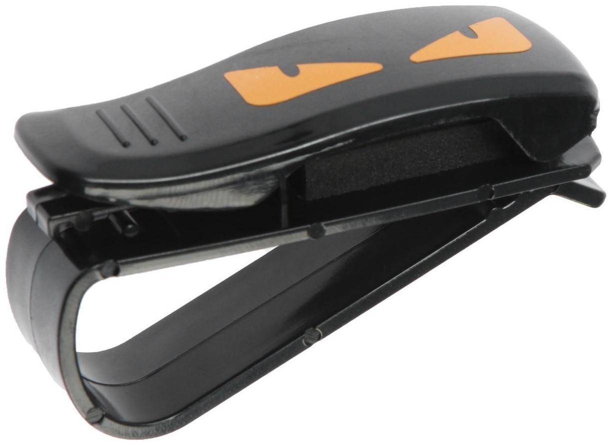 Держатель очков TORSO, зажим, черный