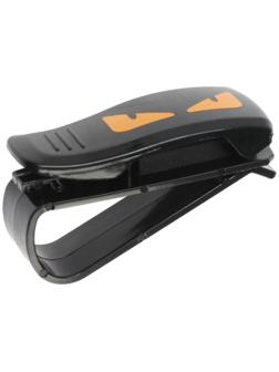 Держатель очков TORSO, зажим, черный