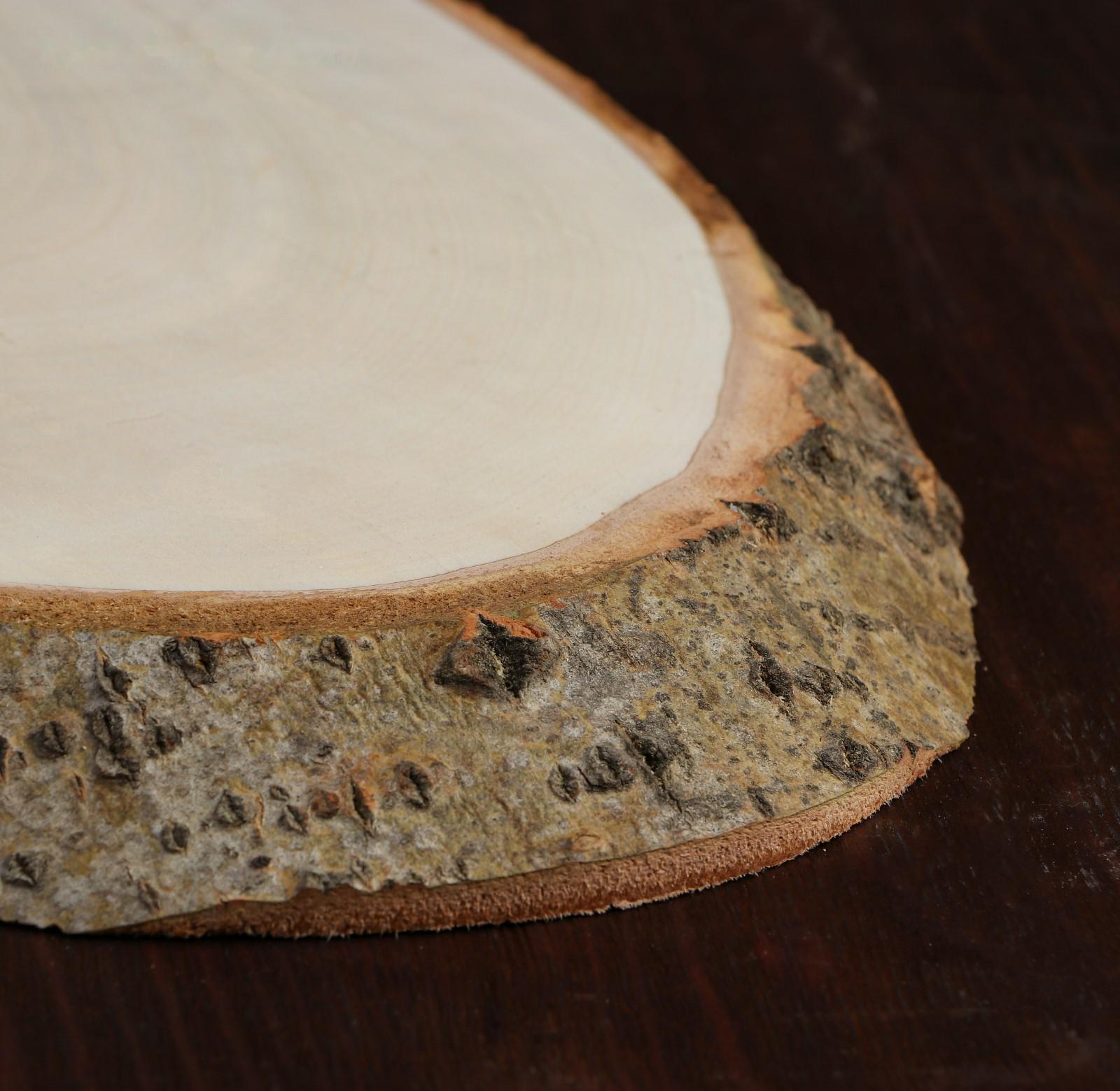 Спил осины, косой, 55х24 ±2см