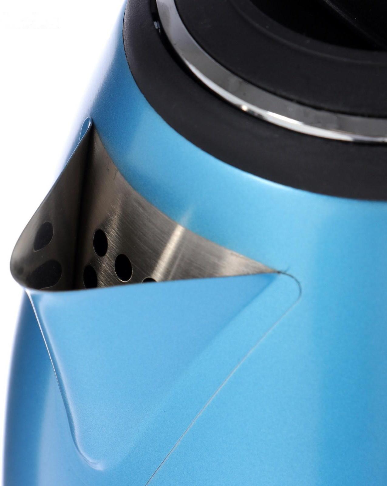 Чайник электрический HOMESTAR HS-1010, металл, 1.8 л, 1500 Вт, синий