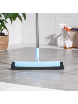 Водосгон для пола Доляна, черенок из нержавеющей стали, 35×2×90 см