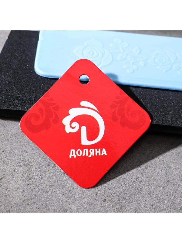 Водосгон для пола Доляна, черенок из нержавеющей стали, 35×2×90 см