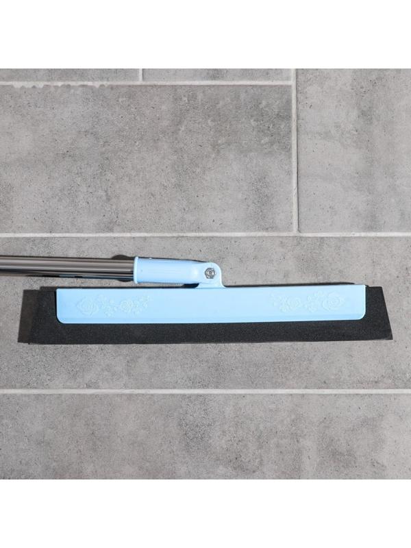 Водосгон для пола Доляна, черенок из нержавеющей стали, 35×2×90 см