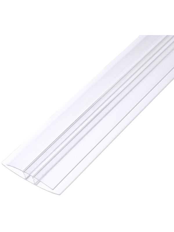 Профиль соединительный для поликарбоната, толщина 4 - 6 мм, длина 6 м, универсальный, Novattro