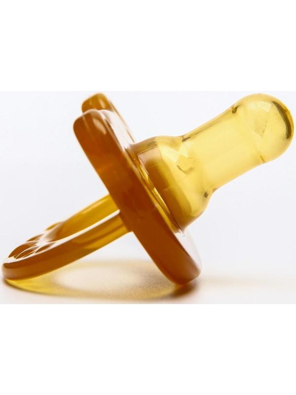 Пустышка цельносиликоновая, от 0 мес., классическая, «Мишка»