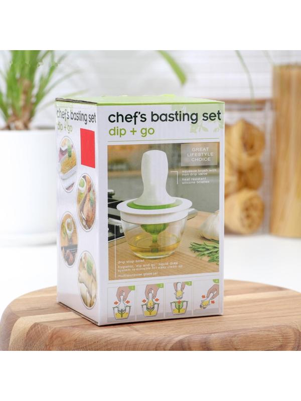 Ёмкость для масла с кисточкой, d=10 см