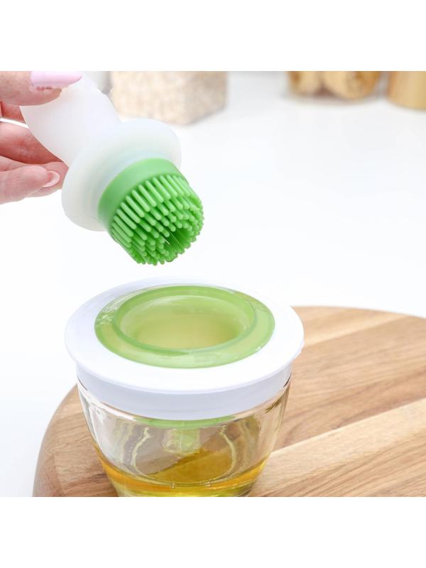 Ёмкость для масла с кисточкой, d=10 см