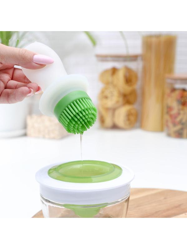 Ёмкость для масла с кисточкой, d=10 см