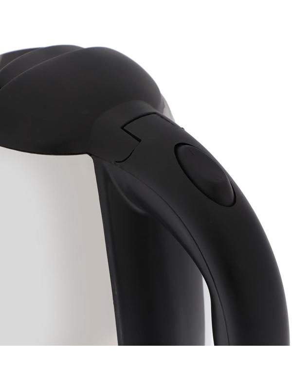 Чайник электрический Luazon LSK-1805, металл, 1.8 л, 1500 Вт, серебристый