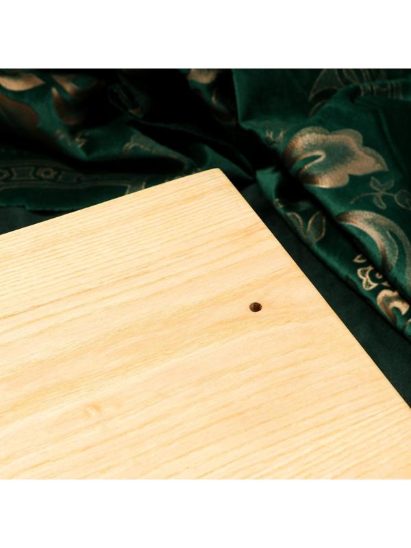 Столешница деревянная из слэба, 50х30 см, массив вяза