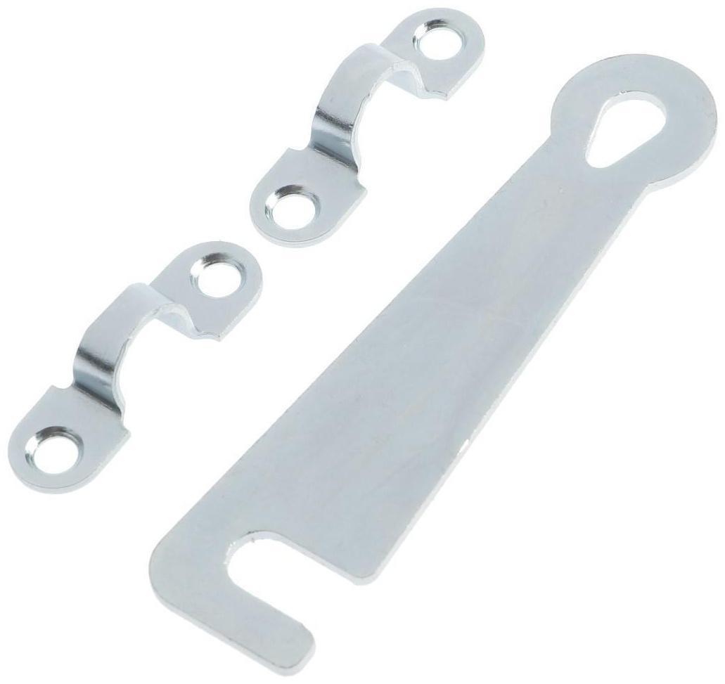 Крючок ветровой ТУНДРА КД-75, покрытие цинк, 1 шт.