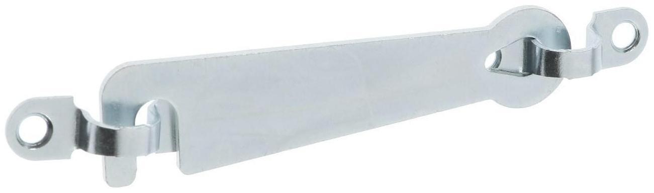 Крючок ветровой ТУНДРА КД-75, покрытие цинк, 1 шт.