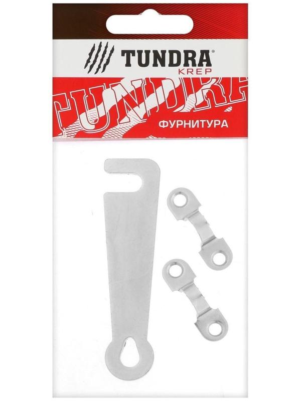 Крючок ветровой ТУНДРА КД-75, покрытие цинк, 1 шт.