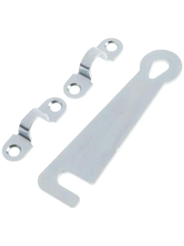 Крючок ветровой ТУНДРА КД-75, покрытие цинк, 1 шт.