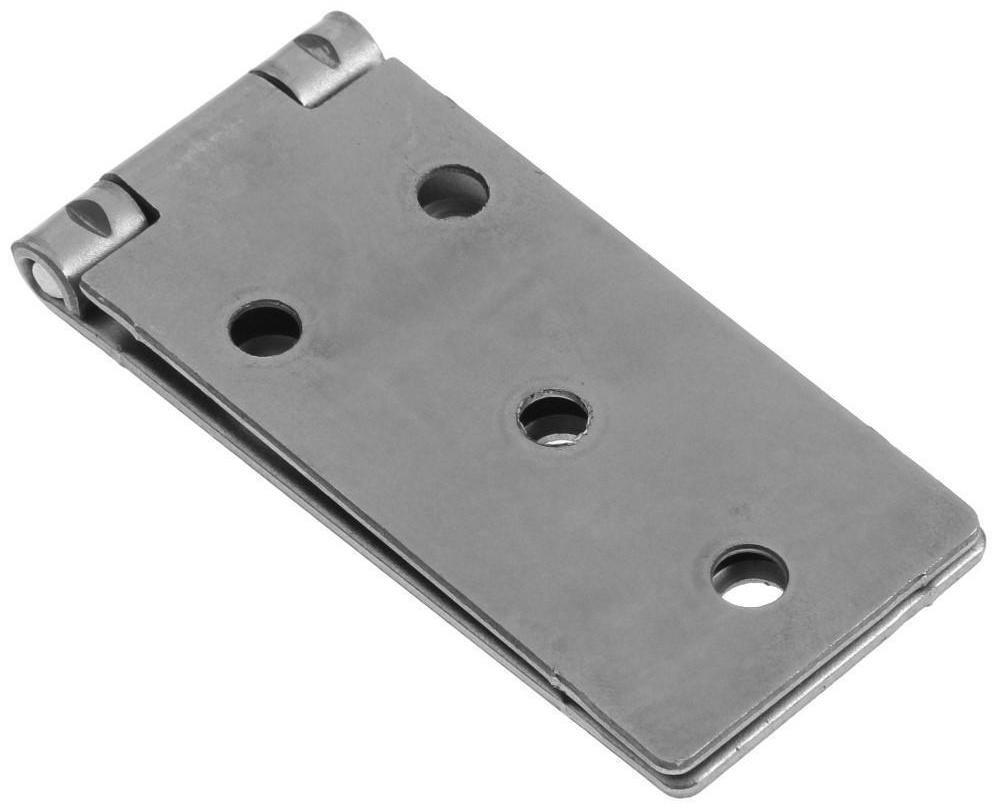 Петля карточная ТУНДРА, 140х34 мм, без покрытия, 1 шт.