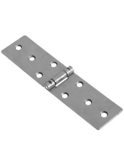 Петля карточная ТУНДРА, 140х34 мм, без покрытия, 1 шт.