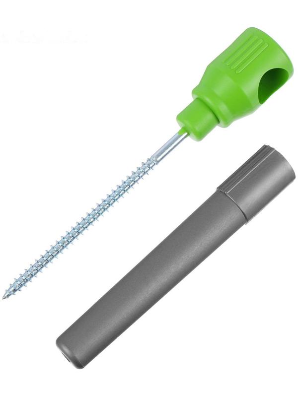 Комплект ввёртышей для зимней палатки Helios (-45), цвет серый/зелёный, 4 шт.