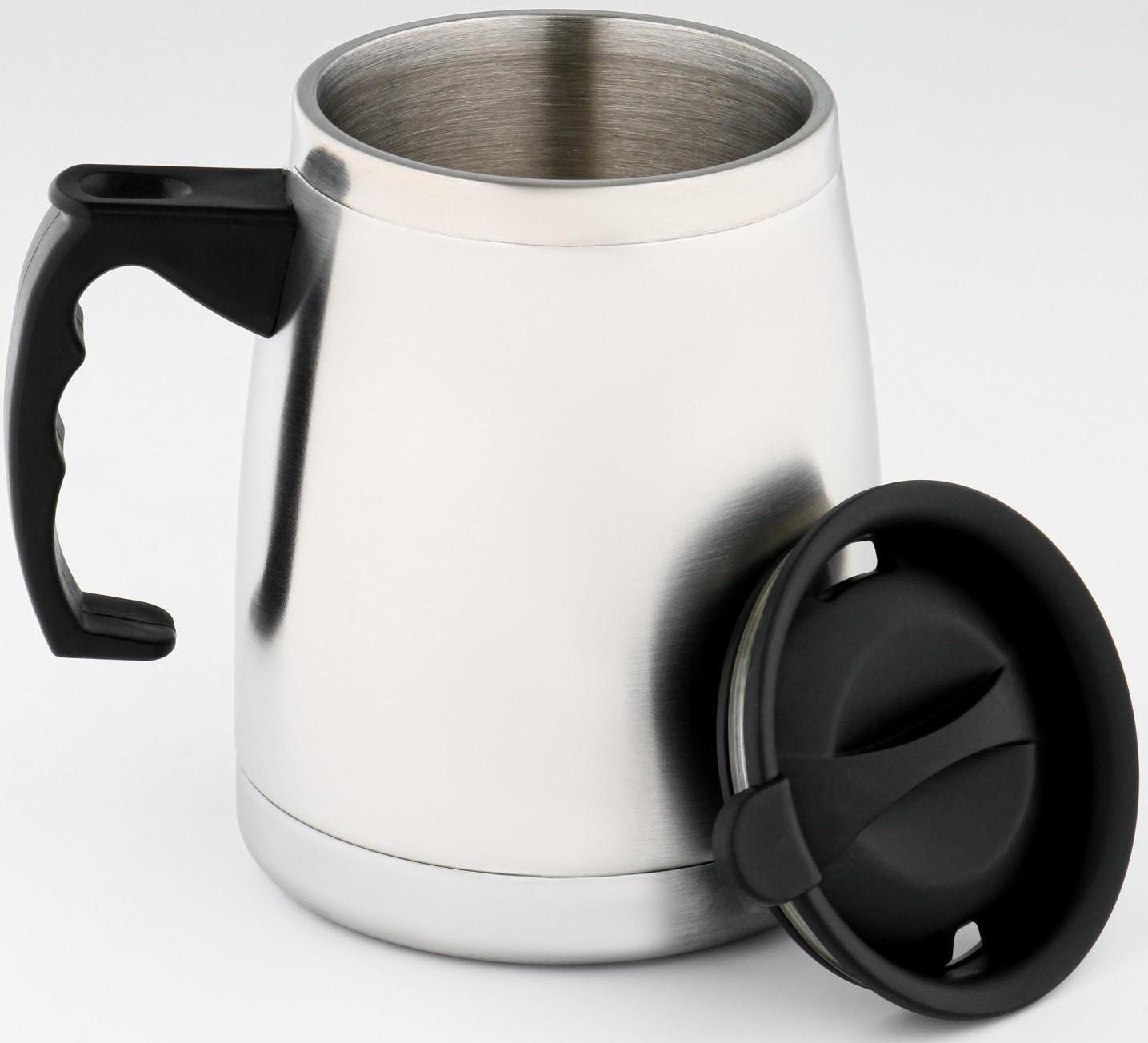 Термокружка, серия: Camping, с крышкой, 500 мл, 13 х 13.5 см