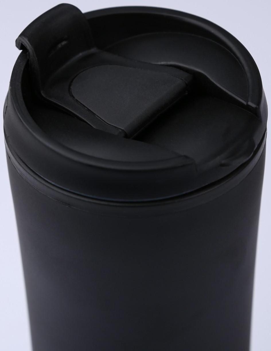 Термокружка, серия: For you, 450 мл, сохраняет тепло 2 ч, 8 х 19 см, чёрная