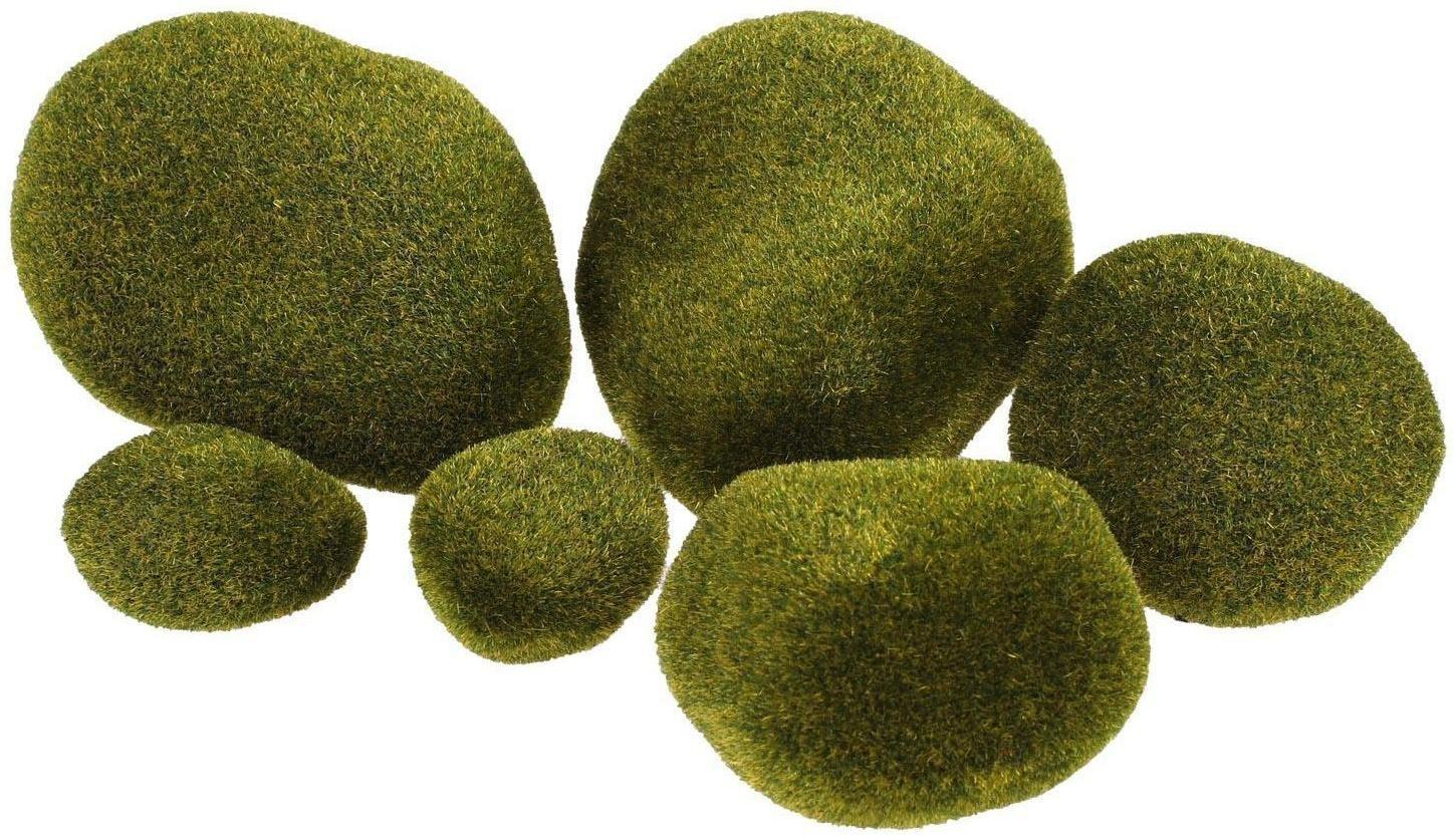 Мох искусственный «Камни», набор 6 шт.