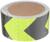 Светоотражающая лента, самоклеящаяся, черно-салатовая, 5 см х 5 м