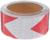 Светоотражающая лента, самоклеящаяся, красно-белая, 5 см х 10 м